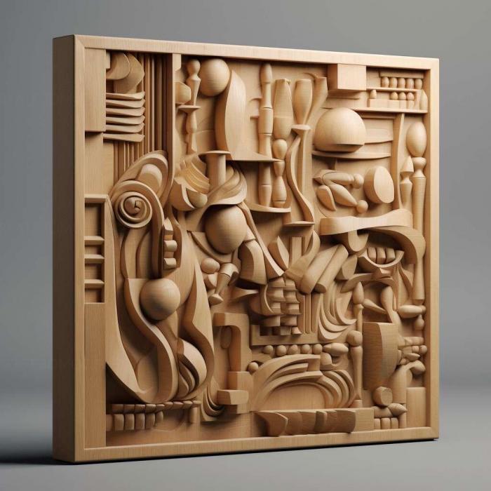 نموذج ثلاثي الأبعاد لآلة CNC 3D Art 